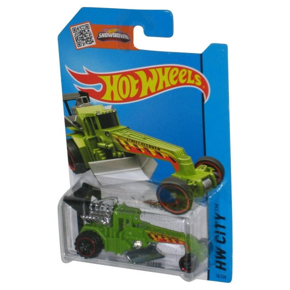 Hot Wheels Showdown HW City (2013) Green Street Cleaver Toy Car 10/250