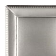 thumbnail image 6 of Smarty 13" Silver Square Edge Beaded Disposable Paper Charger Plate 120ct, 6 of 8