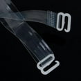 thumbnail image 3 of Naierhg 6 Pairs Clear Invisible Transparent Adjustable Bra Set Hook Shoulder Straps, 3 of 6