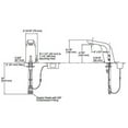 thumbnail image 4 of Kohler Insight Touchless Sculpted Hybrid Deck Mount Faucet With Mixer, Polished Chrome, 4 of 4