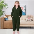 thumbnail image 2 of RXMEKW Pyjama d'Halloween pour Femmes, Combinaison à Capuche à Manches Longues avec Fermeture Éclair, Ensemble de Sommeil Assorti Parent-Enfant Imprimé pour Adultes et Enfants, 2 of 4