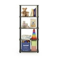 Furinno TurnSTube 5Tier Multipurpose Shelf Display Rack with Square