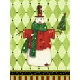 thumbnail image 3 of Eisner, Viv 12x14 Black Modern Framed Museum Art Print Titled - Harlequin Christmas III, 3 of 5