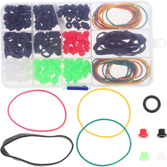 Kit de maquillaje permanente con 270 bandas de goma, alfiletero antivibración y estuche (color aleatorio).
