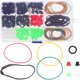 thumbnail image 1 of Kit de maquillaje permanente con 270 bandas de goma, alfiletero antivibración y estuche (color aleatorio)., 1 of 7