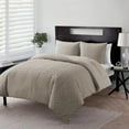 thumbnail image 2 of VCNY Home Nina Comforter Set Full/Queen Taupe 3 Piece, 2 of 4
