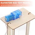 thumbnail image 4 of KAKOWELY elevator DIY model set 1 Set DIY Elevator Scientific Toy Model Educational Toy Kid Teaching Model6.3"X5.51"X0.2", 4 of 5