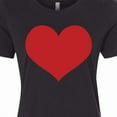thumbnail image 4 of Inktastic Red Heart Valentine Women's T-Shirt, 4 of 5