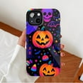 thumbnail image 2 of Halloween Funky Phone Case for Teens & Young Adults, Spooky Pumpkin Bat Cat Design, Compatible with iPhone 11/12/13/14/15/16 (Pro Max/Plus), 2 of 9