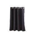 thumbnail image 4 of Cortina de Ventana Elegante Multicolortes Poliéster Negro Soledad Niveles de ventana, 4 of 7