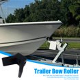 thumbnail image 3 of Hioecau Boat Trailer Bow Stop Stable Support Y-Shaped Bow Frame with 2-Inch Roller Mounting Width 4-Inch V-Span Non-Marking Rust-Proof Boat Bow Stop, 3 of 8