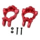 thumbnail image 2 of DEWIN 2PCS Metal Front C Hubs Caster Blocks Spindle Carrier para Lasernut U4 1/10 RC Car(Rojo), 2 of 5