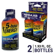 5-hour ENERGY Shot, Regular Strength, Grape, 2 Count