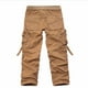 thumbnail image 3 of Pantalones largos para hombre, bolsillos laterales, pies pequeños, ajustados, largos, para hombre, 3 of 8