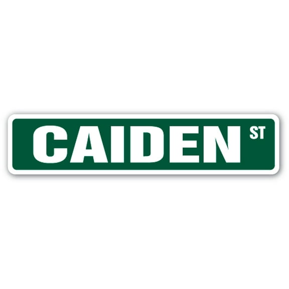 Caiden Street [3 Pack] of Vinyl Decal Stickers |for Laptop Car