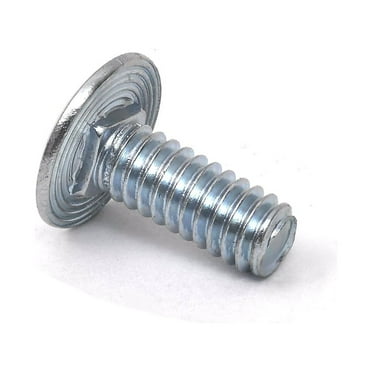 1/4 Inch x 20 x 5/8 Inch Carriage Bolt Low Shoulder Square Neck (10 QTY)