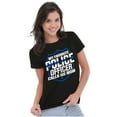 thumbnail image 4 of Favorite Police Officer Calls Me Mom Womens Slim Fit Graphic Tee Brisco Brands S, 4 of 5