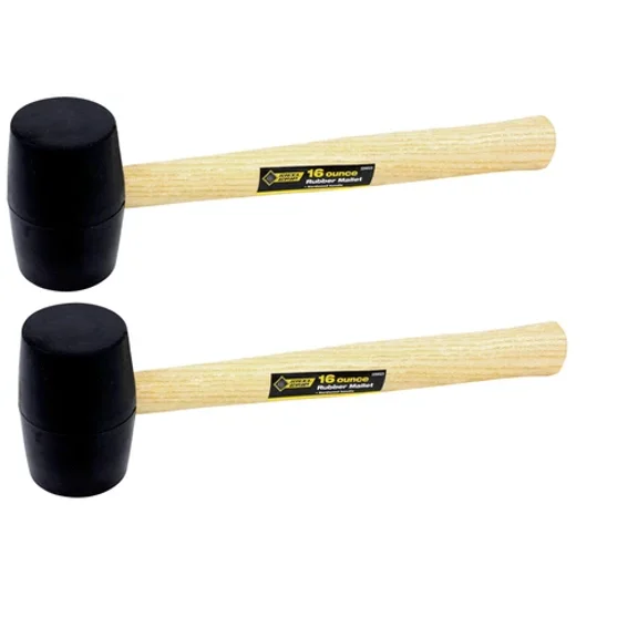2 Pack Steel Grip 16 Oz. Mallet Rubber Head 13 In. L