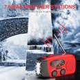 thumbnail image 3 of radio Météo d'Urgence avec Manivelle et Lampe de Poche LED, 3 of 4