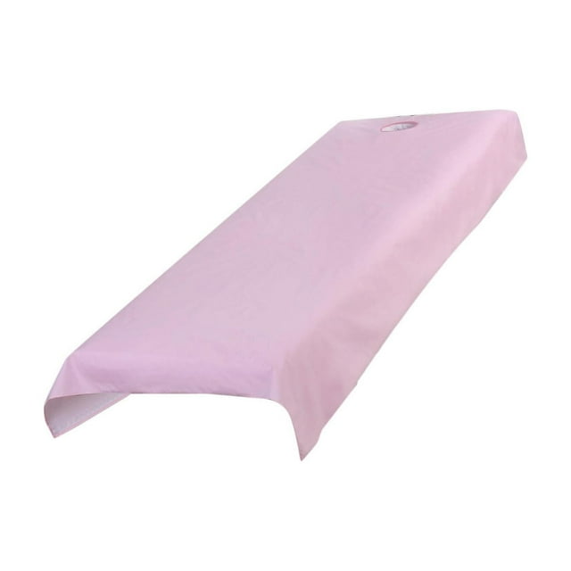 Ruiboury Professional Waterproof Massage Bed Table Cover Anti-oil Spa Sheets Pink