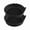 Black, variant on 2pcs Sparkling Crystal Rhinestone Car Cup Coasters - Non-Slip, Easy-Clean Drink Holders for Stylish Vehicle Interiors