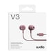 thumbnail image 3 of Audífonos In Ear Alámbricos Sudio V3 Sudio rosa, 3 of 4