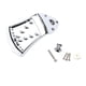 thumbnail image 1 of Cordal de mandolina con hebilla y tornillos, superficie pulida para mandolina arqueada de 8 cuerdas, accesorios para instrumentos musicales, 1 of 9