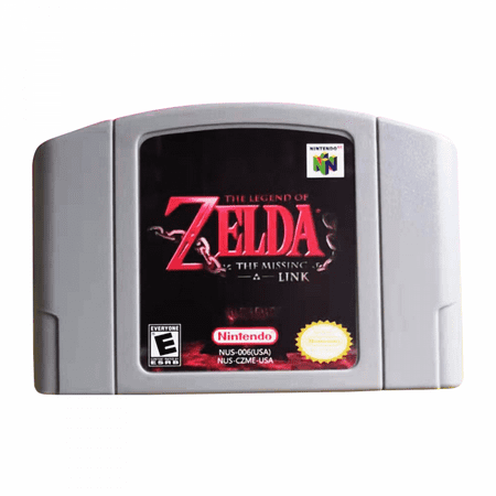 The Legend of Zelda The Missing Link Video Games Cartridge Card Compatible for N64 Console US Version