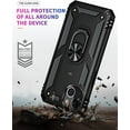 thumbnail image 3 of Shockproof for iPhone 13 Case [Military Grade Drop Protection] with Magnetic Ring Kickstand for Phone Cover. (Black, iPhone 13), 3 of 13
