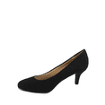 thumbnail image 2 of Debbie-32 Women's Fashion Round Toe Low Heel Slip On Pump Dress Shoes, 2 of 3