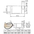 thumbnail image 3 of 4 Pcs Dc 3 V 5 V -submersible Mini Water Pump Fish Tanks Fountain Aquarium Set, 3 of 3
