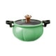thumbnail image 2 of Olla de presión de calabaza verde de 8L, olla de sopa de gran capacidad con antiadherente, 2 of 6