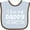 Blue and Chocolate, variant on Inktastic I Love My Daddy with Hearts Boys or Girls Baby Bib
