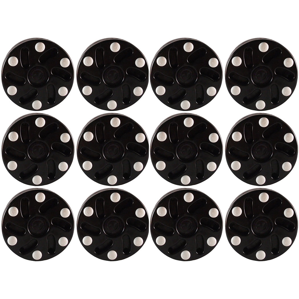 TronX Roller Hockey Puck (12Pack) (Black)