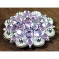 thumbnail image 2 of 4 Hilason Western Berry Conchos Glass Rhinestones Bling 1.5" Tack cowgirl, 2 of 4