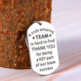 thumbnail image 3 of Employee Appreciation Gifts, Boss Day Gifts for Women Men, Thank You Gifts for Coworkers Leader Bosses, Office Keychain, Team Gifts for Employees, Going Away Farewell Staff Coworkers Christmas Gifts, 3 of 6