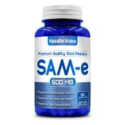NASA BEAHAVA Pure SAM-e 500mg 90 (S-Adenosyl Methionine)