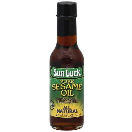 Sun Luck Pure Sesame Oil  5 oz (Pack of 6)