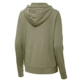 thumbnail image 3 of Women's Antigua Heather Olive New Mexico Lobos Seeker Full-Zip Hoodie Jacket, 3 of 3
