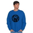 thumbnail image 5 of Koi Fish Ying Yang Balance Symbolic Sweatshirt for Men or Women Brisco Brands X, 5 of 6
