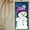 SP-F135, variant on Christmas door stickers, home refrigerator stickers, Snowman Door Banner Festive Christmas Decoration for Home and Garden snowman christmas decorations,PVC Self-adhesive and removable,SP-F133