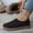 #0160-Black, variant on Women's Cutout Floral Slip On Flats, Breathable Round Toe Walking Shoes, Lightweight Cushioned Comfortable Flats for Spring Summer Gift