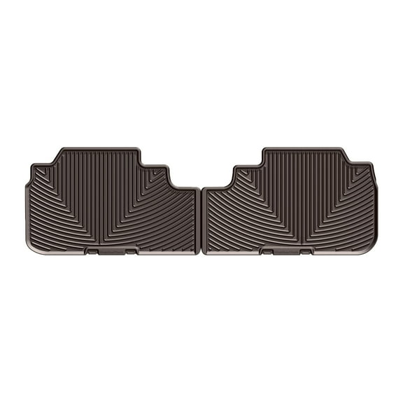 WeatherTech All-Weather Floor Mats compatible with Lexus RX, RX Hybrid - 2nd Row, Cocoa