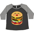 thumbnail image 3 of Inktastic Hamburger Kawaii Women's Plus Size T-Shirt, 3 of 5