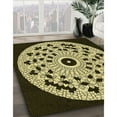 thumbnail image 2 of Ahgly Company Indoor Rectangle Patterned Midnight Gray Area Rugs, 8' x 10', 2 of 6