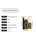 thumbnail image 6 of Heavy Duty Oven Cleaner Spray,3-in-1 Degreaser for Ovens,Grills and Frying Pans,Removes Burnt Grease and Food Residue, 6 of 6