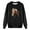 Black, variant on Women Oversize Sweatshirts 2026 Horse Graphic Print Long Sleeve Crew Neck Casual Y2K Pullover Tops Black