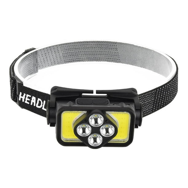 Linterna frontal LED Shamjiam impermeable 6 modos