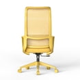 thumbnail image 4 of Silla de oficina colorida ergonómica 300lb (aproximadamente 149.7kg) Silla de computadora de soporte lumbar ajustable, 4 of 4