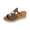 Grey, variant on NOKIO Soft Sole Shoes for Women Summer Beach Slope Heel Slippers Hollow Casual Slippers Slope Bottom Shoes Retro Sandals